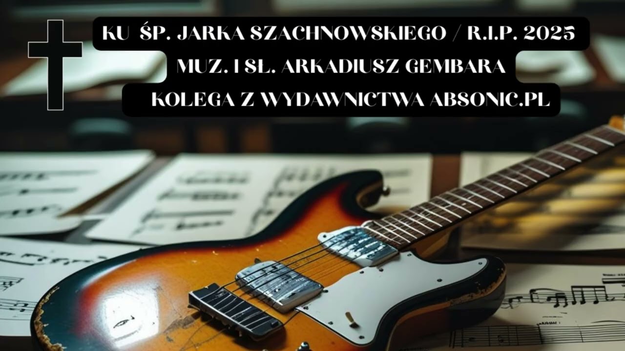 Byłeś tu jeszcze wczoraj, tak mi się zdaje - muz. i sł. A. Gembara / kolega z wydawnictwa Absonic