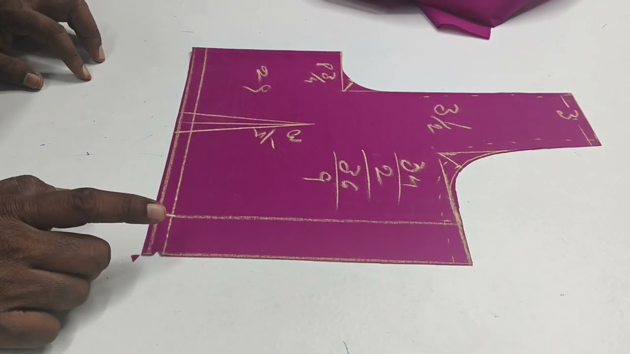 ✨36 size blouse cutting in suja fashion tailoring 🪡