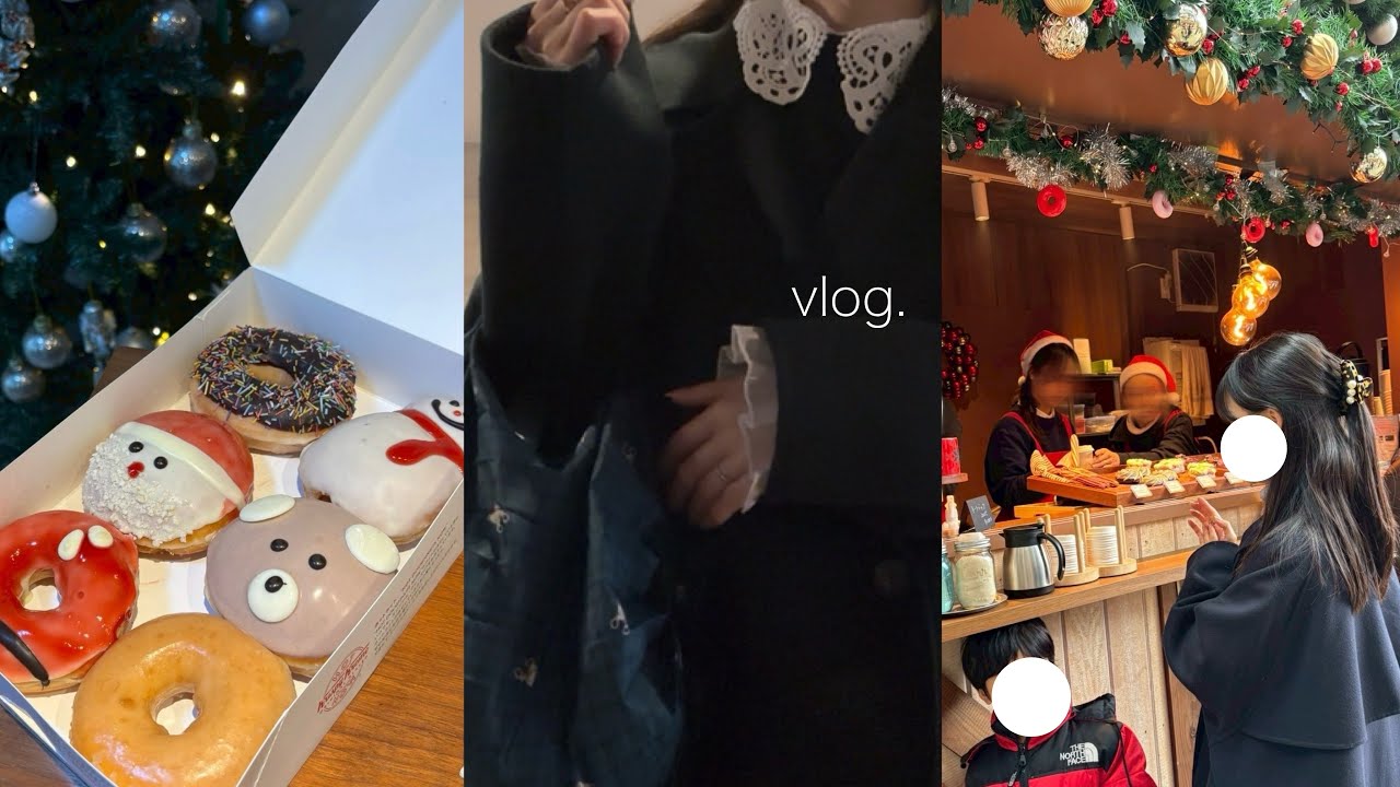 都内ママvlog  |  幼稚園のママ友と全力でクリスマスを楽しむ🎄/クリスマスマーケット/ お家クリスマス /今年の感謝の気持ちを込めて...🪽