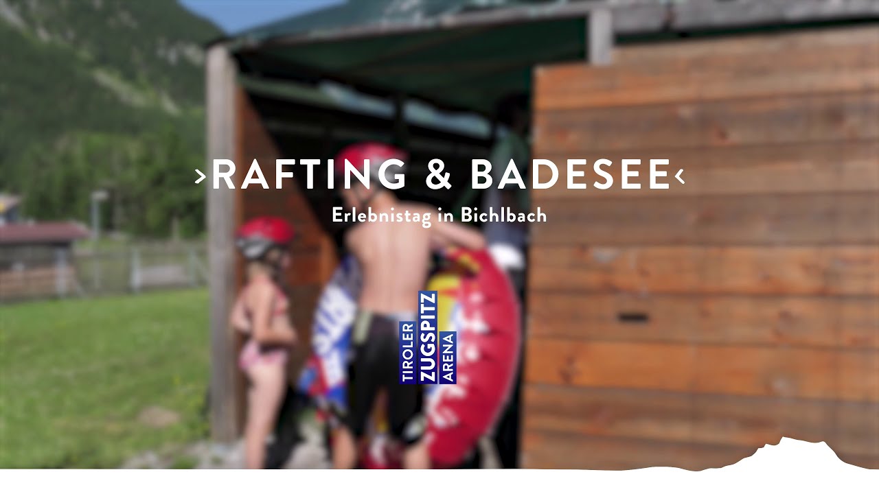 Rafting & Badesee in Bichlbach Zigspitze [leicht] ⓘ Motas Freizeittipp