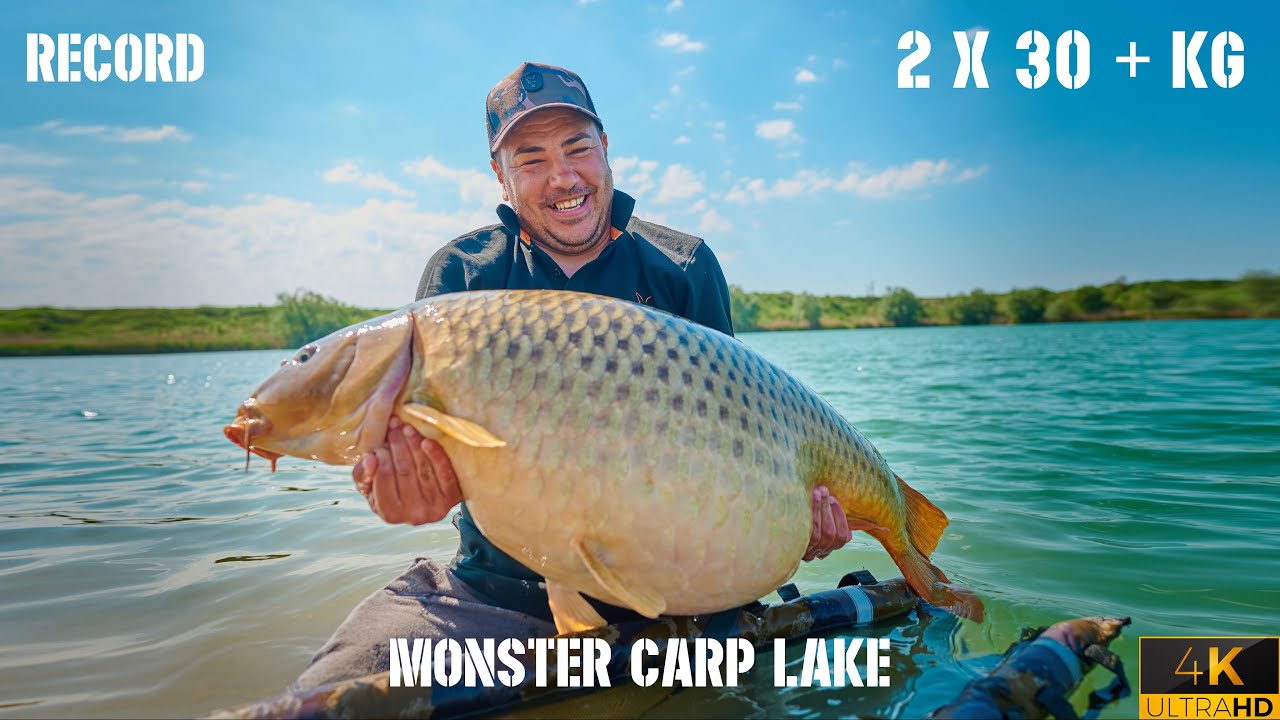 RECORD IN ROMANIA (2 PESTI DE 30+ KG IN ACEEASI ZI) | ROUMANIA RECORD 2 FISH 66+ LBS IN ONE DAY |