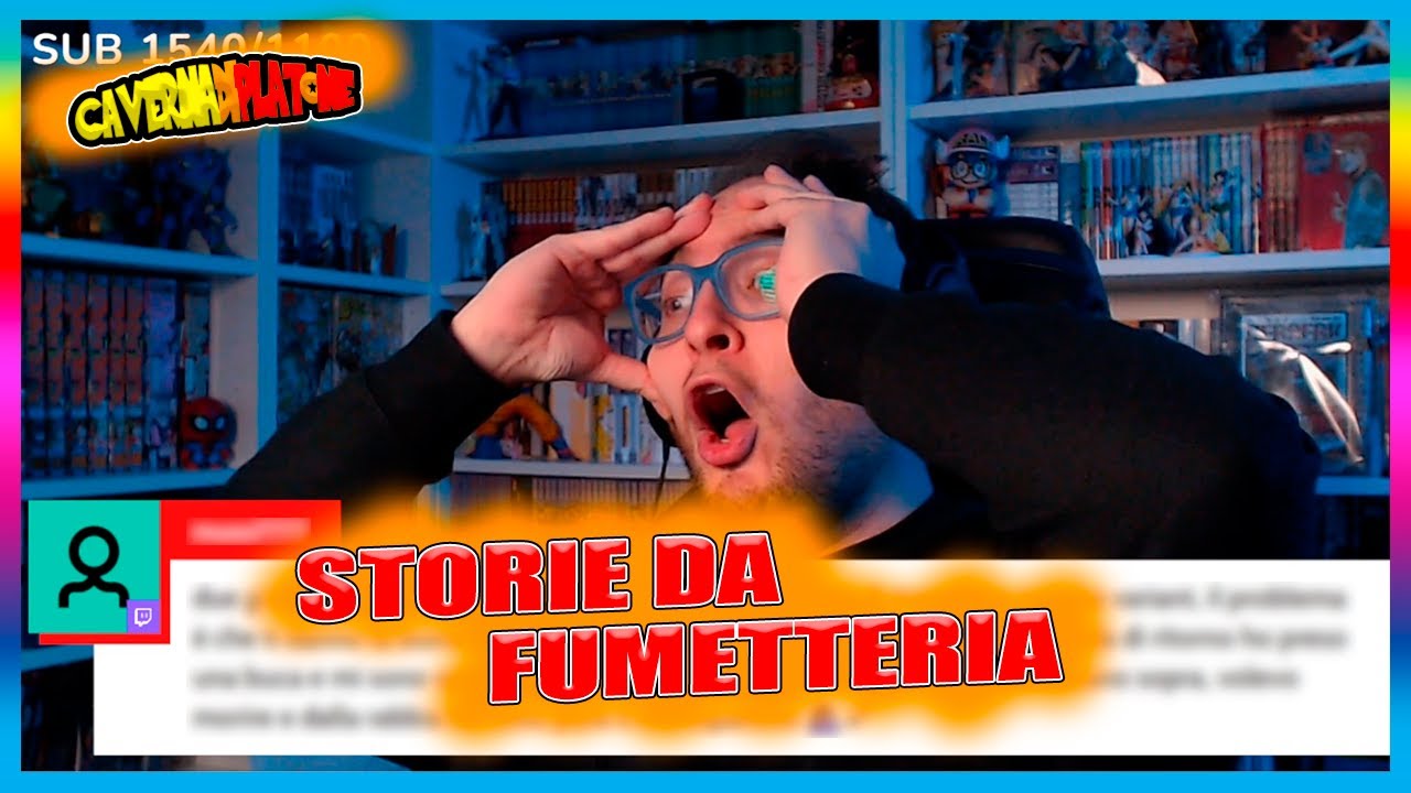 cavernadiplatone E LE VOSTRE STORIE DA FUMETTERIA