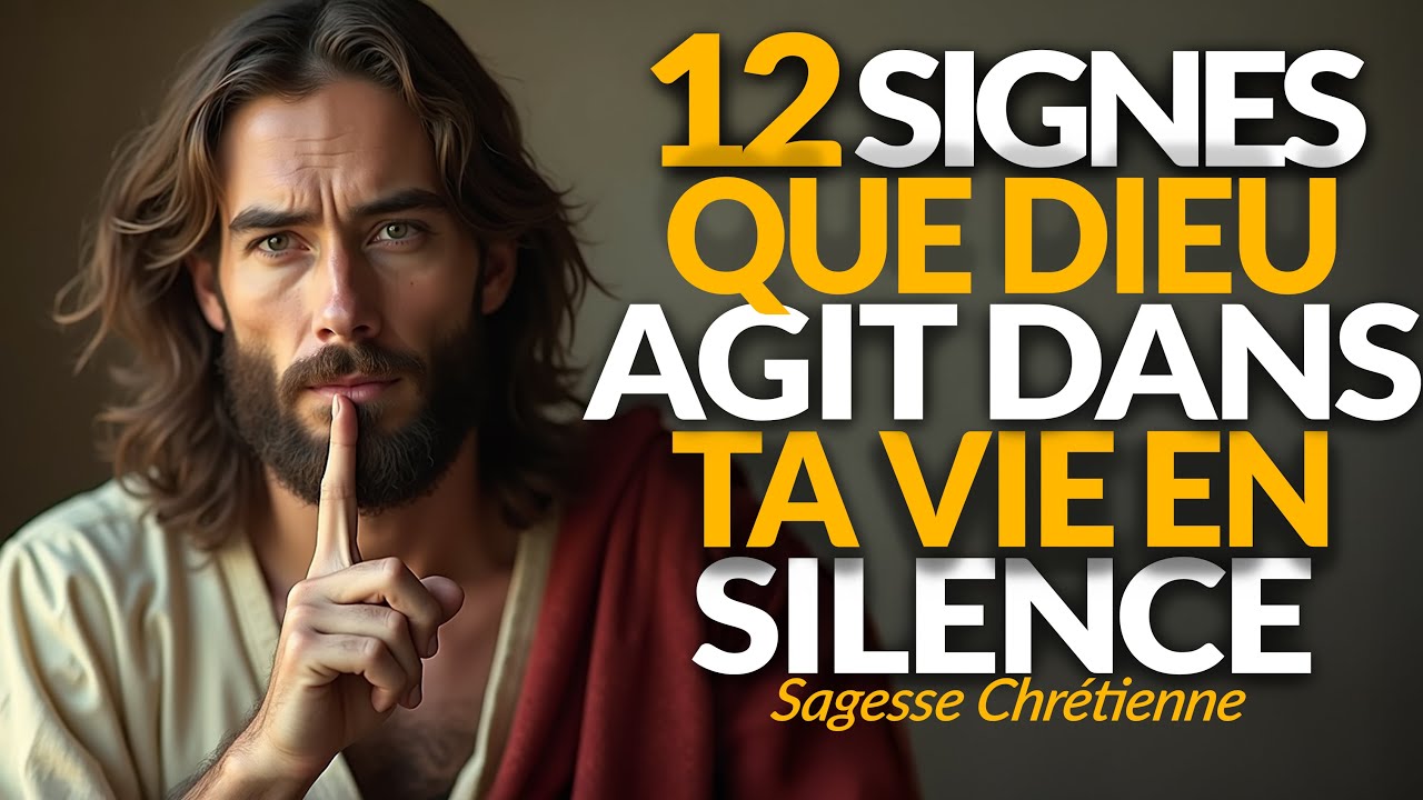 DIEU AGIT DANS TA VIE EN SILENCE | SAGESSE CHRÉTIENNE