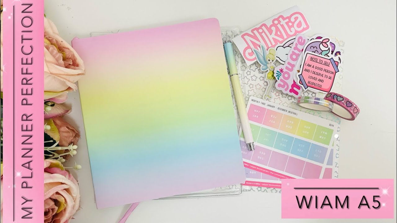 Wonton in a Million | A5 Wide Planner Set Up | My Planner Perfection