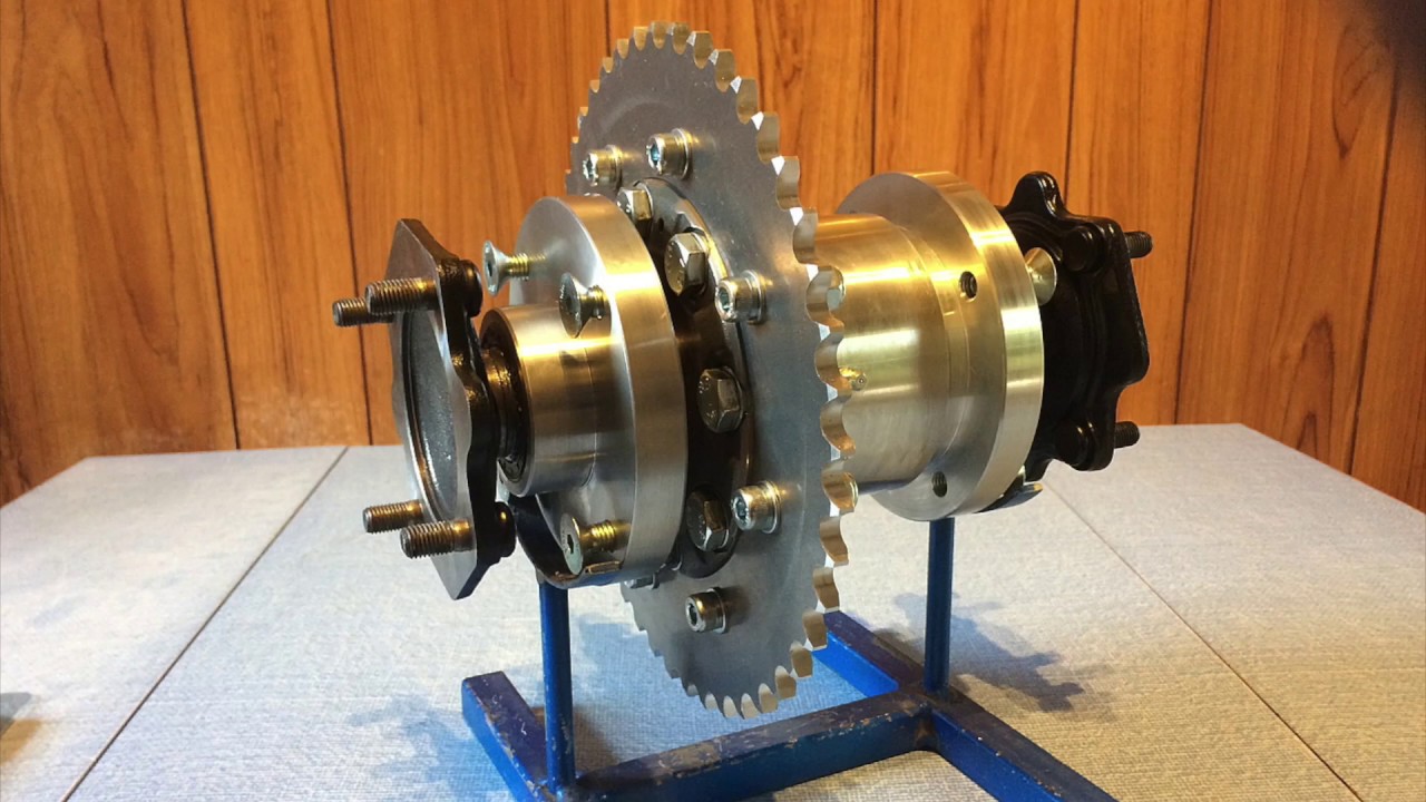 Build a Chain Drive LSD using a Mazda MX5 differential - Part2