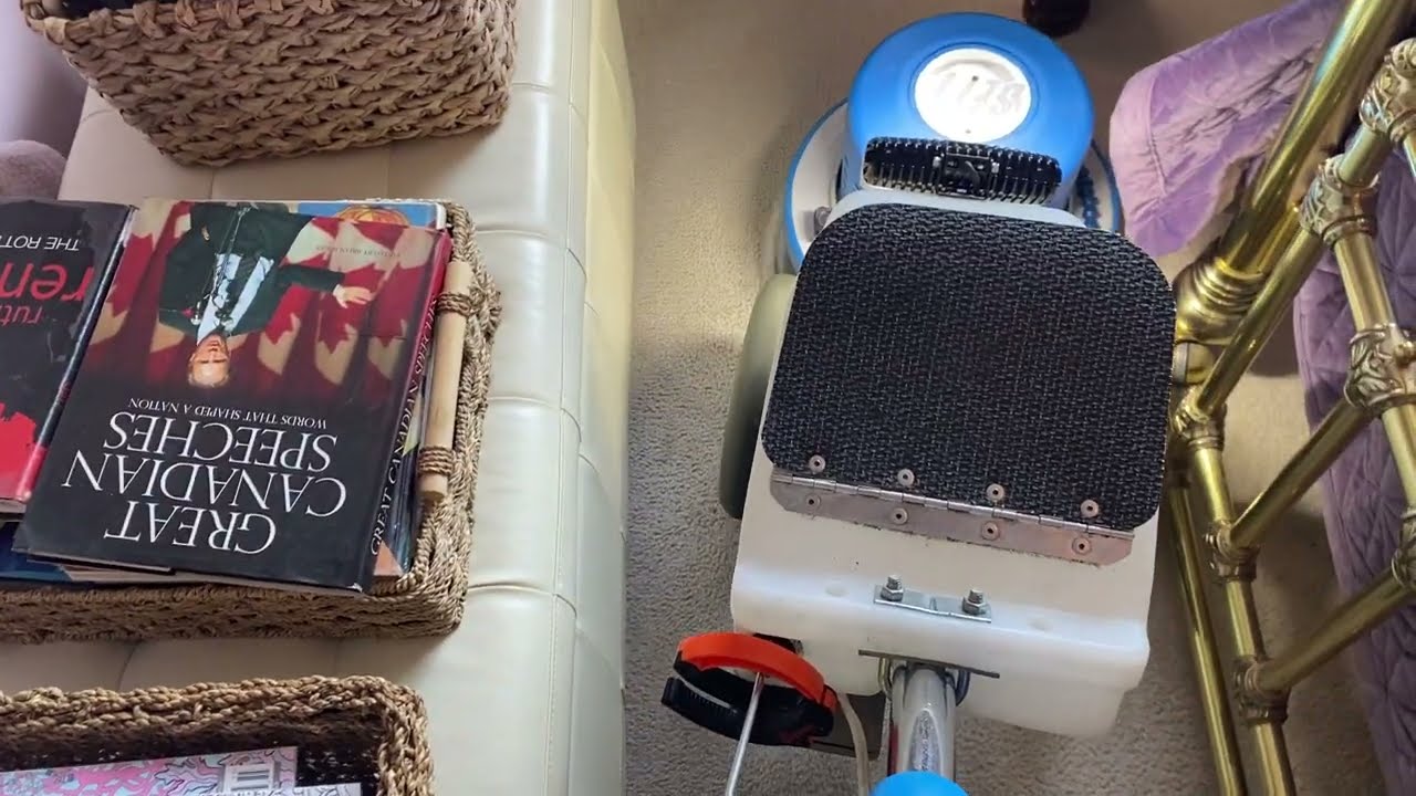 Oxy-Dry restoring carpet stained with footwear transfer and staining.