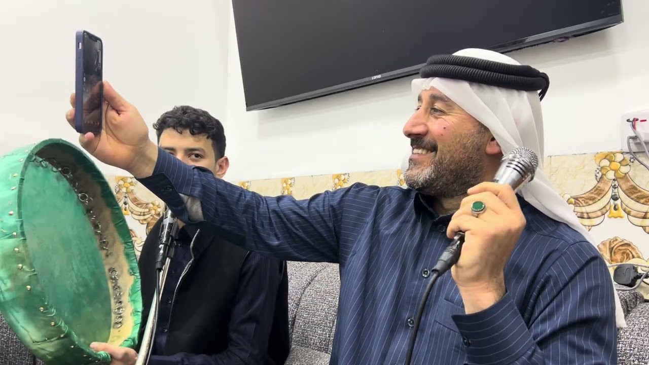 المداح سعد الشاماني المنقبة النبويه الشريفه في دار الحاج اياد سعيد الدسمة الفصل الثالث 