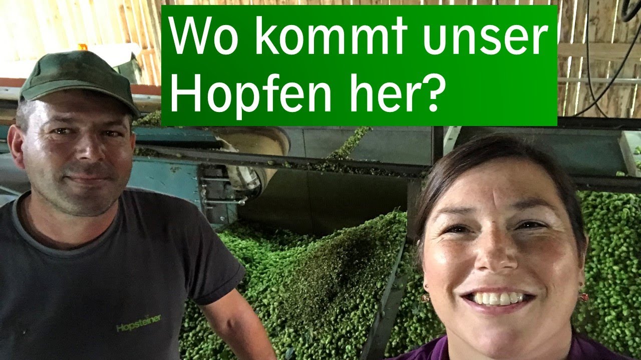 Zu Besuch beim Hopfenbauer Hopfen Real Life Beer Hops Farmer