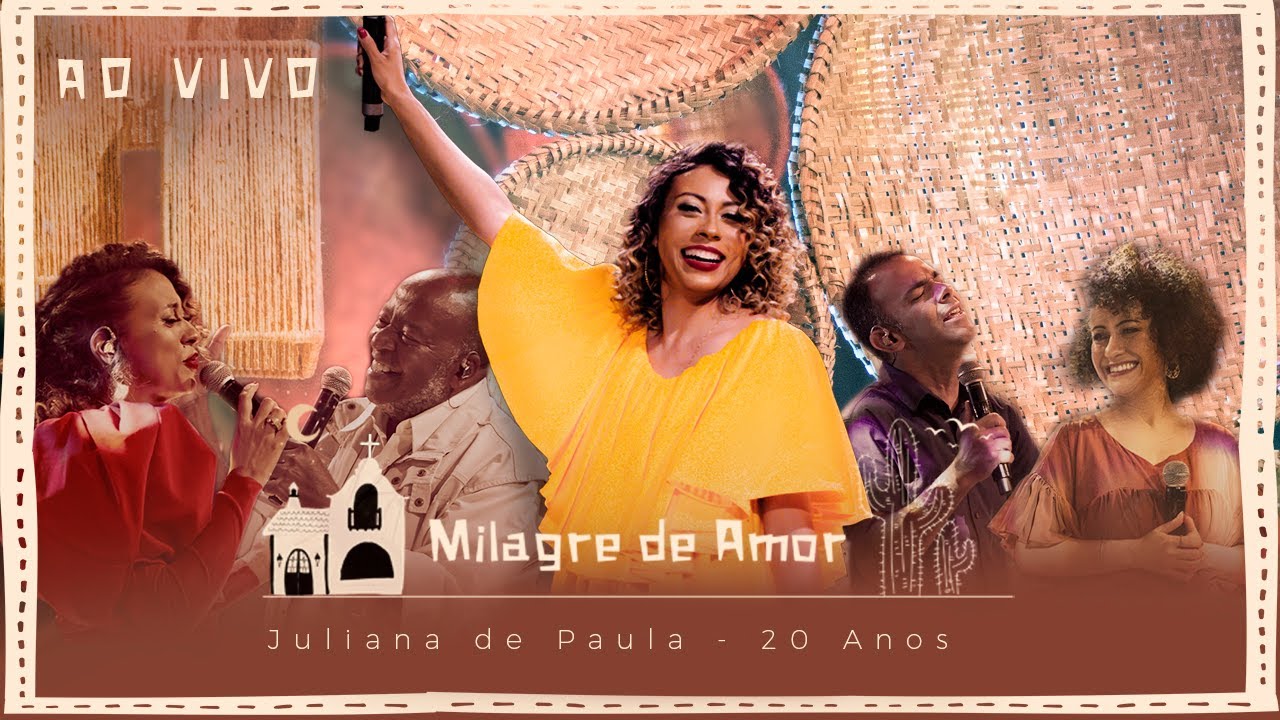 DVD Milagre de Amor - Juliana de Paula 20 anos (ao vivo)