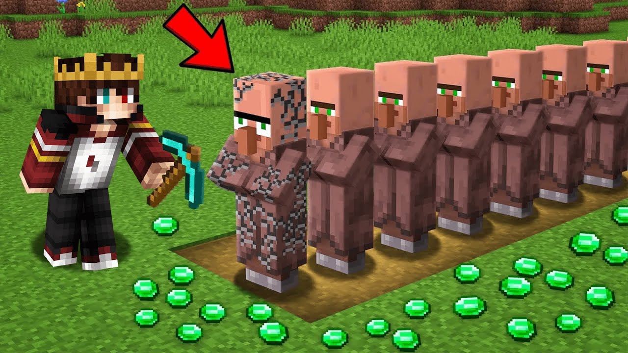 BAY DOKTOR VS 1000 KÖYLÜ 😱 - Minecraft