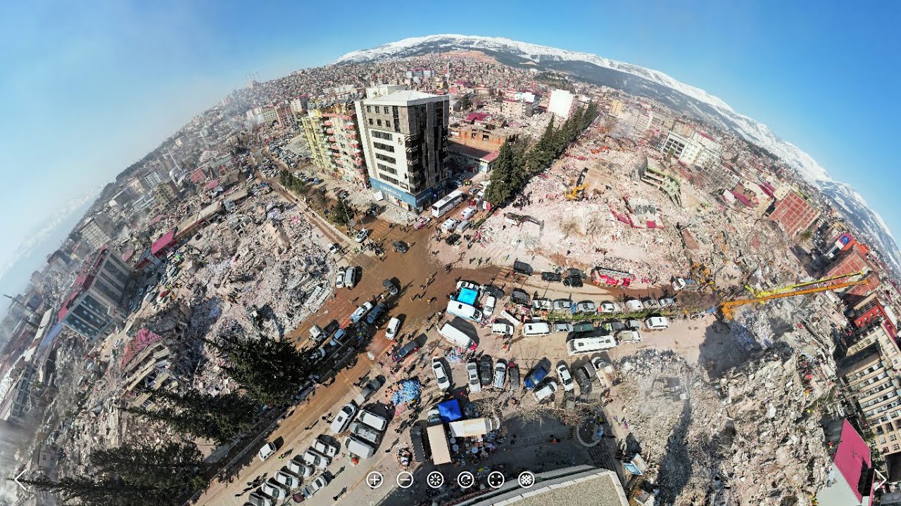 B&uuml;y&uuml;k Felaket / Kahramanmaraş Depremi Drone G&ouml;r&uuml;nt&uuml;leri // Great eartquake disaster in T&uuml;rkiye