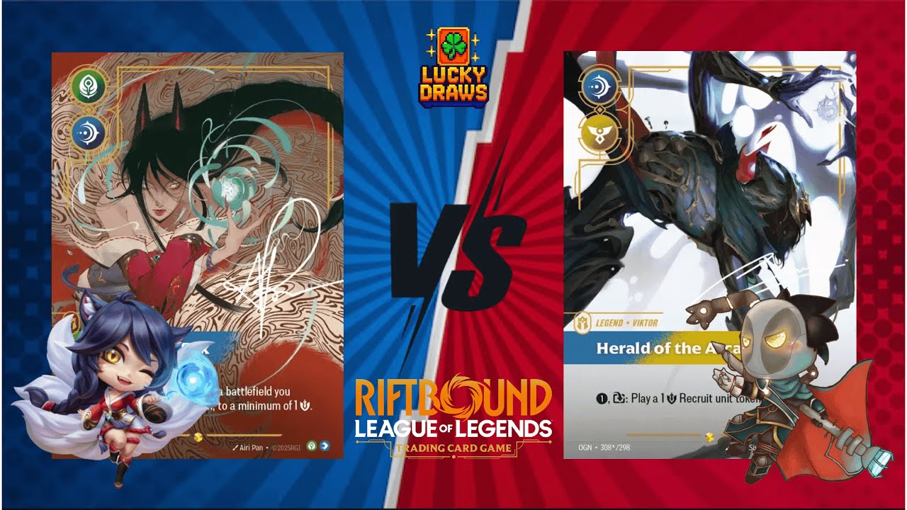 Ahri VS Viktor [RiftBound | Play Test]