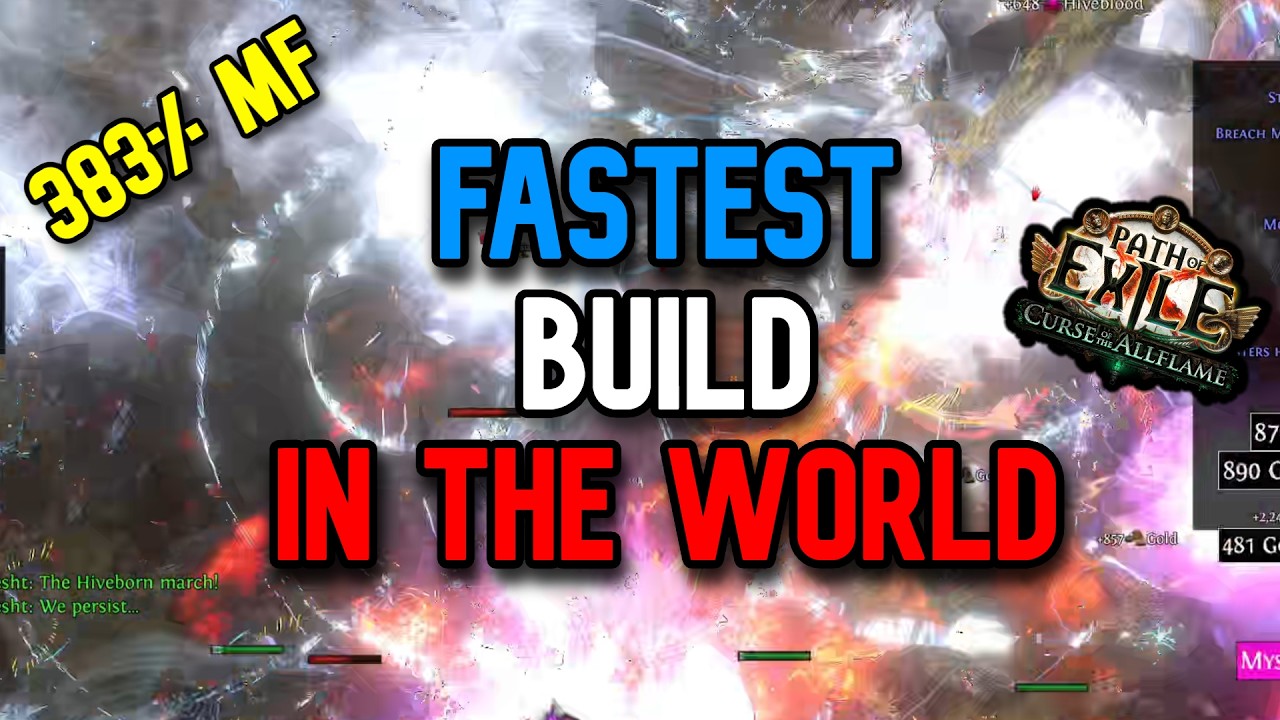 [POE 3.29] 383% MF / FASTEST BUILD IN THE WORLD SHOWCASE