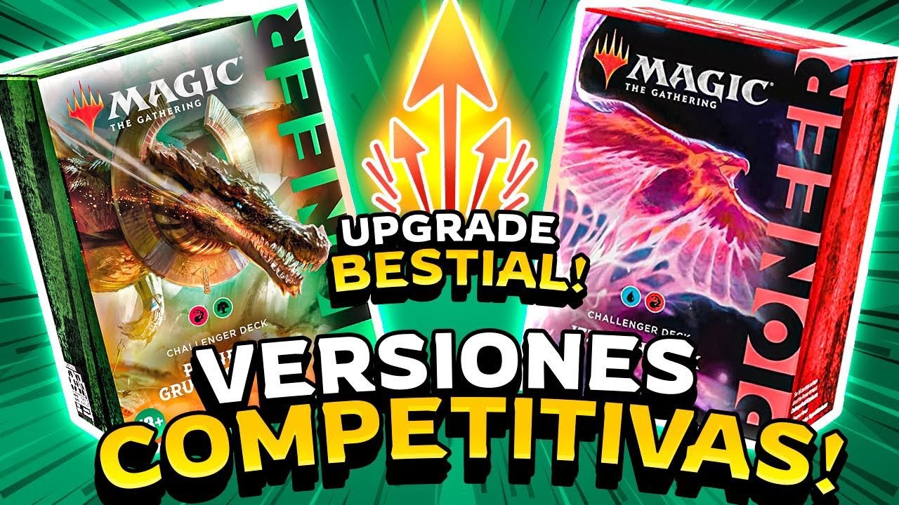 CHALLENGER DECKS PIONEER VERSIÓN COMPETITIVA (TORNEO) UPGRADES DEFINITIVOS!!!