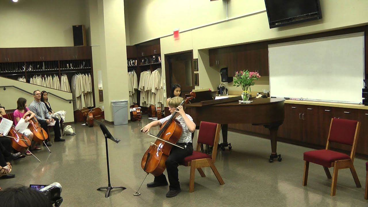 Fall 2011 Weston Cello Recital