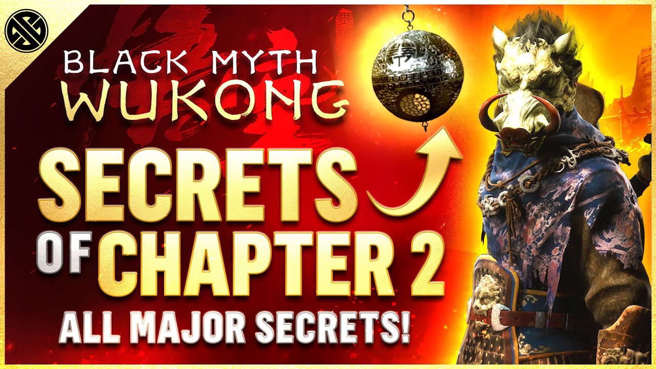 Black Myth Wukong — ВСЕ секреты главы 2 | Лучшие награды, добыча и секреты