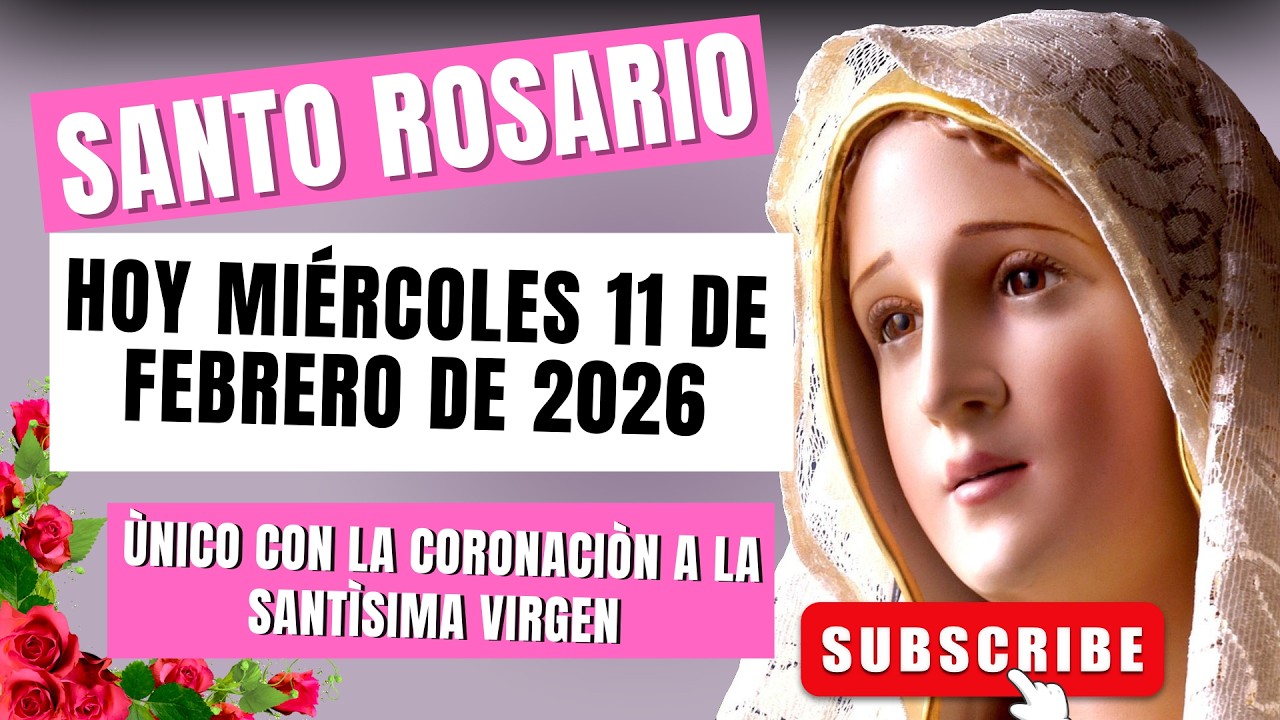Hoy reza el santo rosario!