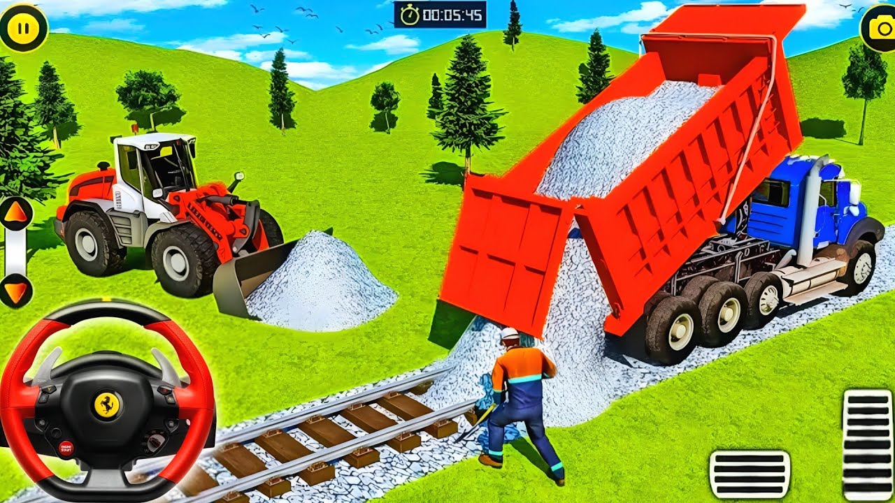 City Construction JCB Excavator 3D - Heavy Crane Driving Simulator - Android Gameplay