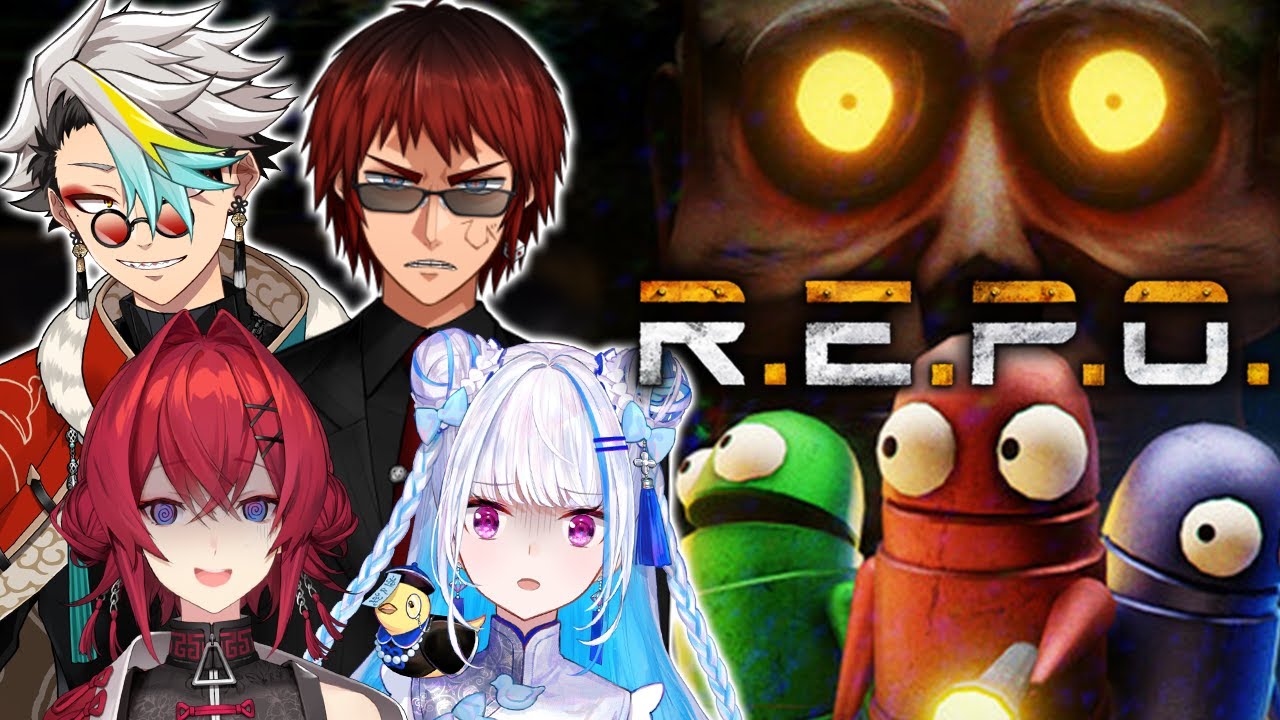 【R.E.P.O.】#ラブリースクワッド でちょっと怖いお宝探し！【にじさんじ/リゼ・ヘルエスタ/アンジュ・カトリーナ/天開司/歌衣メイカ】