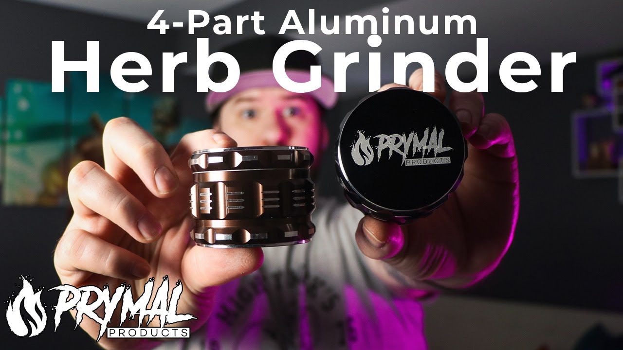 Aluminum Herb Grinder - Quality Cannabis Gear by Prymal Products
