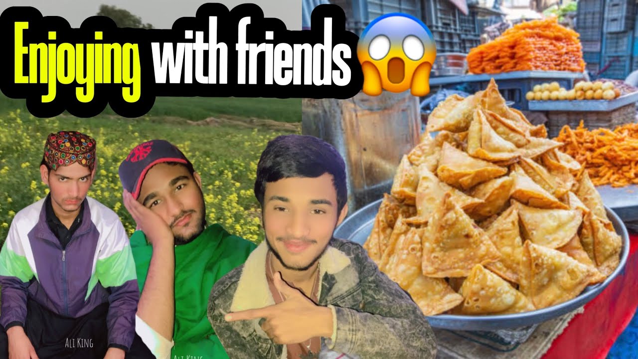 Zameen Par Gaye Aur Barish Aa Gayi! ⛈️ | Mamu Ke Samose Aur Doston Ki Masti 😍