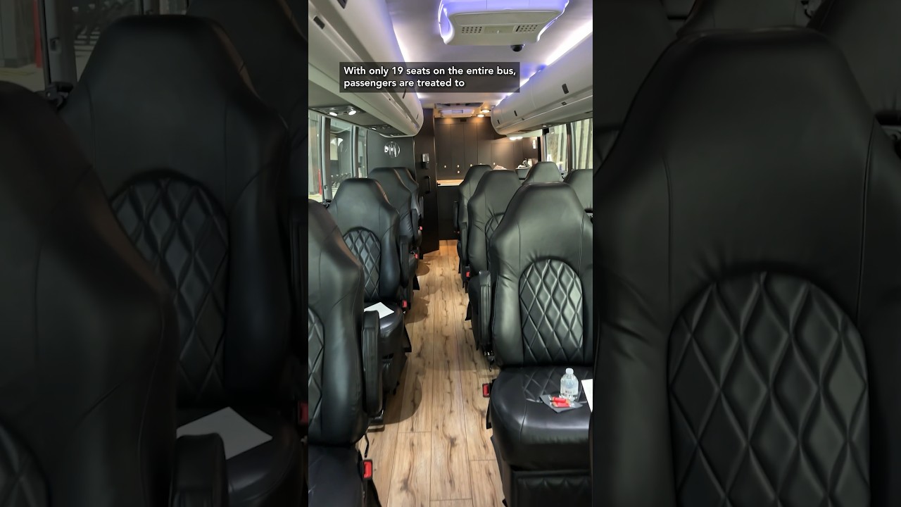Most luxurious First Class bus in the US! NYC - Washington DC on the Jet Bus 