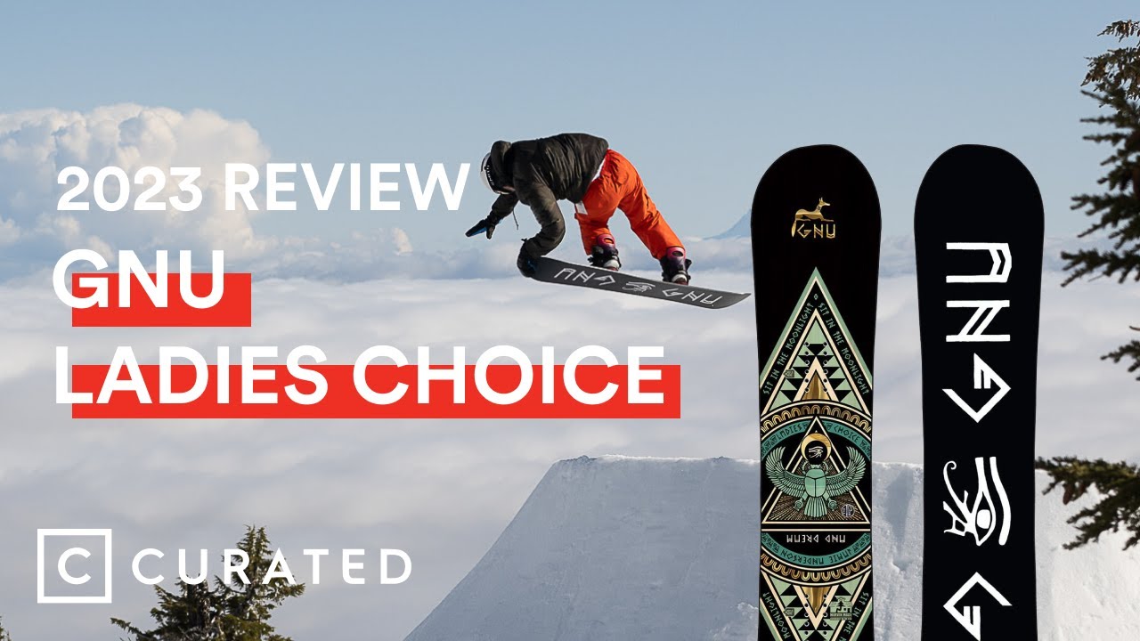 2023 GNU Ladies Choice Snowboard Review (2024 Same Tech; Different Graphic) | Curated