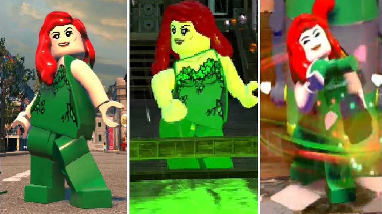 LEGO DC Super-Villains - Poison Ivy's All Powers & Abilities