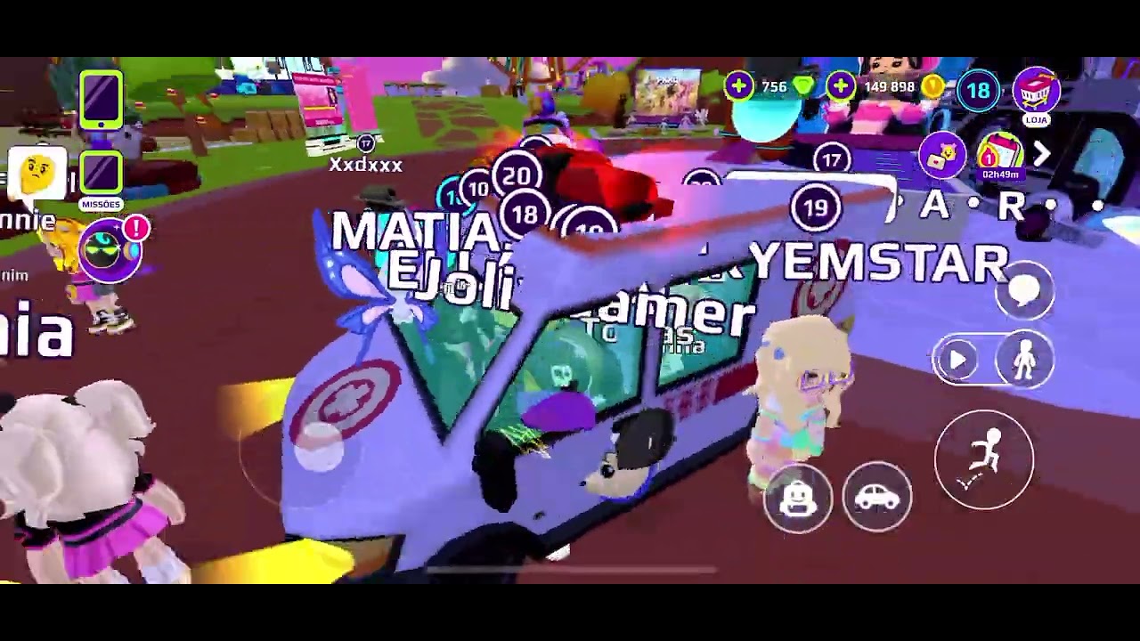jogando PKXD !!!! Me encontrei com creators!! (repost pq o outro ficou bugado kk)