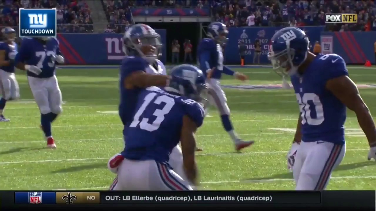 Every Giants Touchdown | 2016-2017 Regular Season