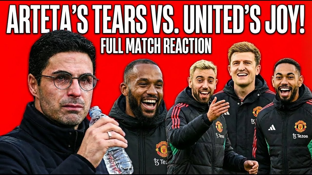 Arsenal bottles Again !!! 🤯 | Man United Masterclass 🤯🙇🏼‍♂️