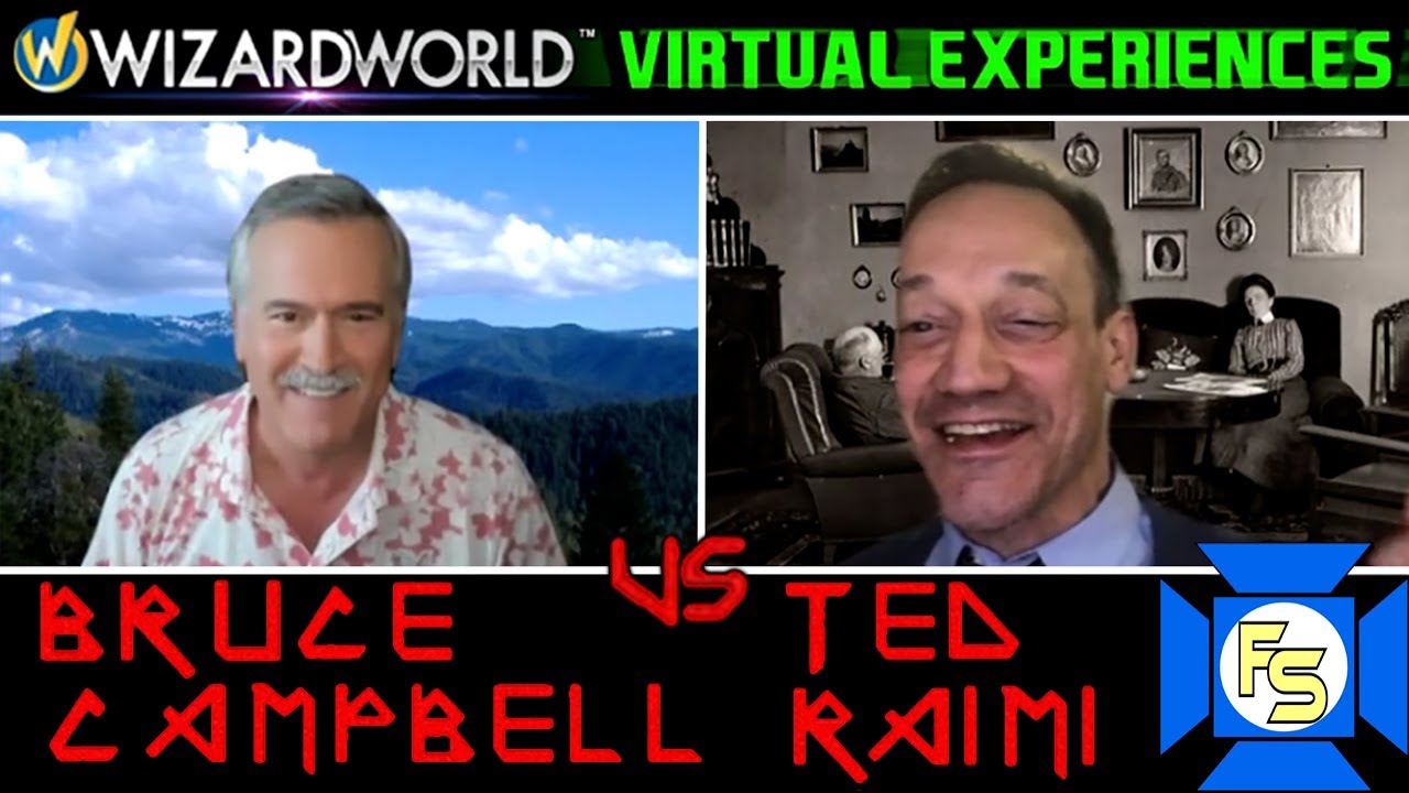 Панель Брюса Кэмпбелла против Теда Рэйми – Wizard World Virtual Experiences 2020