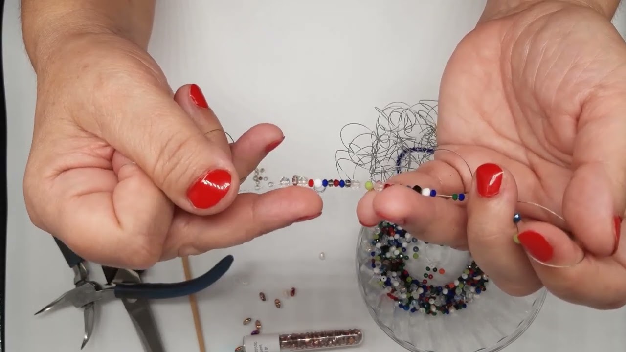 Come realizzare la collana Vaporosa - tutorial -