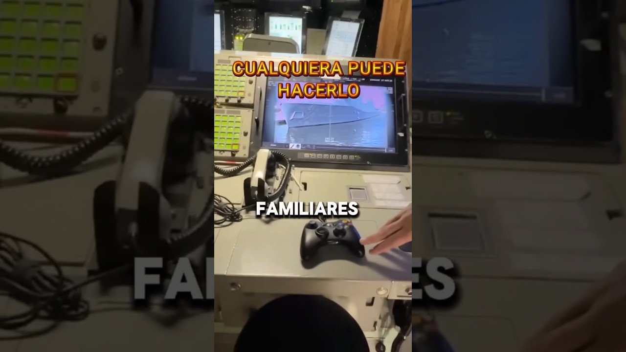 Por qué los submarinos nucleares usan mandos de XBOX?