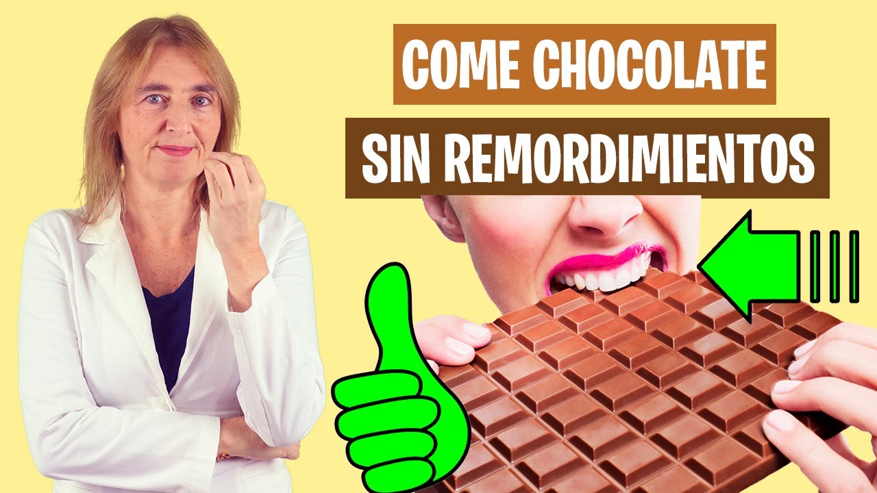 Así puedes COMER CHOCOLATE SIN REMORDIMIENTOS | Cómo comer chocolate | Alimentación real saludable