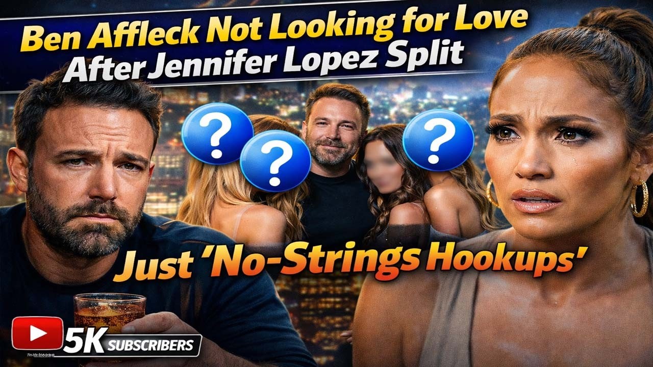 Ben Affleck Not Looking For Love After Jennifer Lopez Split Just No Strings Hookups