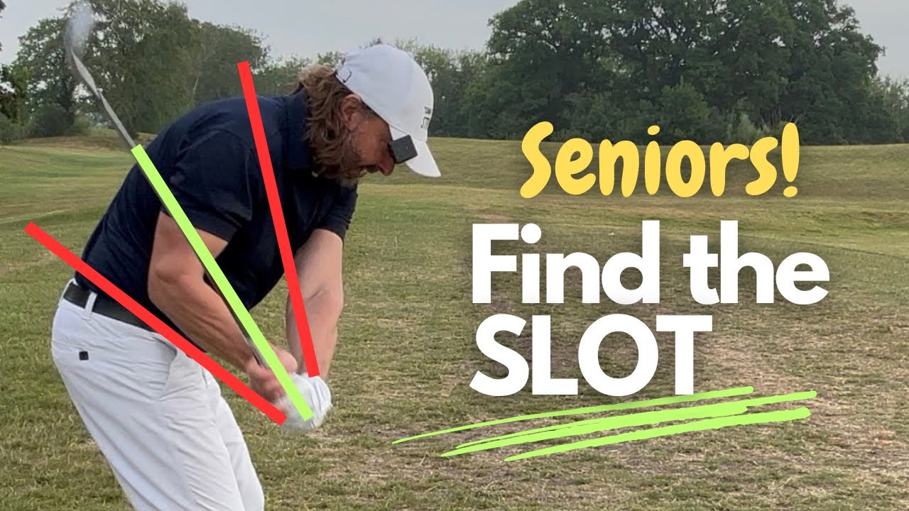 Getting IN THE SLOT for the over 50s! Easy Drill - #golf #golfswing #seniorgolf