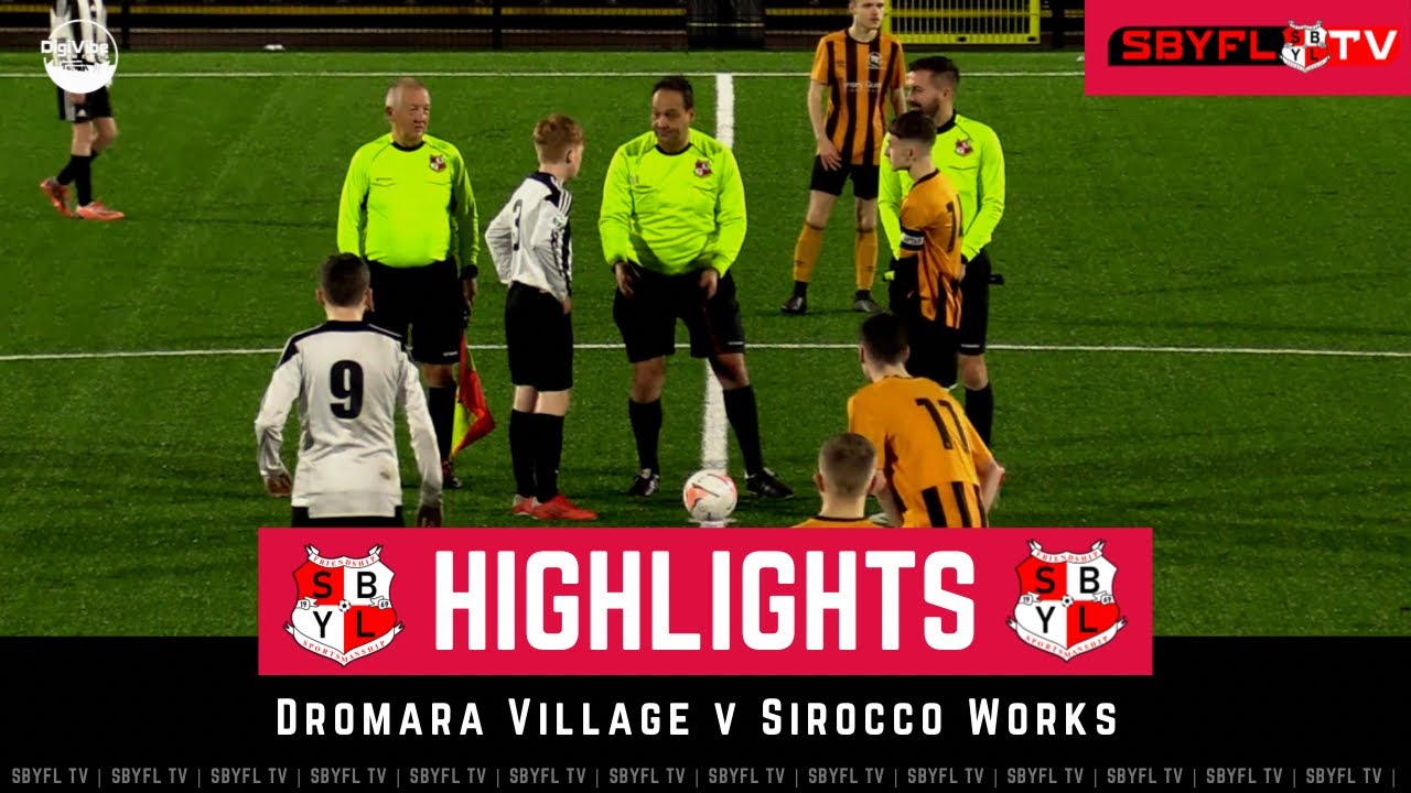 Dromara Village v Sirocco Works - Under 16 Seventh Supplementary League Cup Final - December 2022