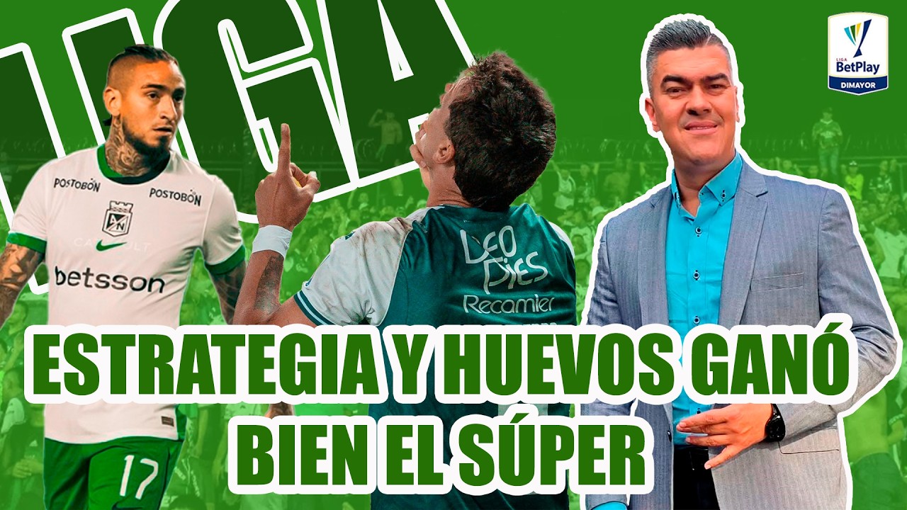 DEPORTIVO CALI 1 ATL NACIONAL 0 CON ESTRATEGIA Y HUEVOS GANÓ BIEN EL SÚPER AL VERDOLAGA QUE BAJÓ
