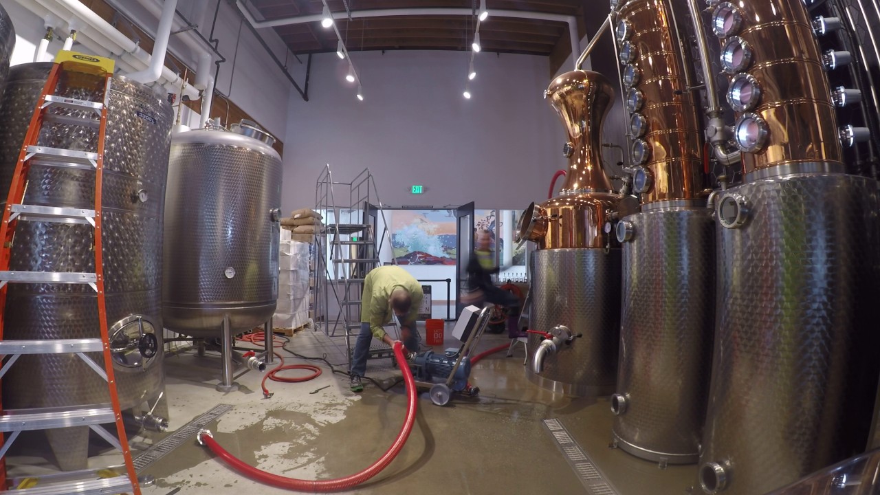 GOPR0 Transfer mash from fermenter into still