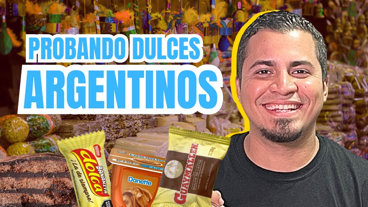 Probando DULCES ARGENTINOS por Primera Vez ¿Son IGUALES a los VENEZOLANOS? 🇦🇷🤯🇻🇪