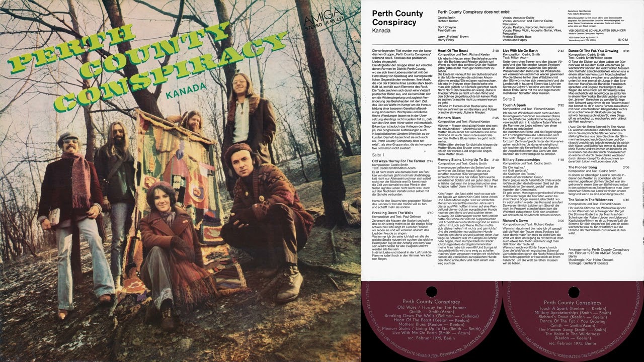 Perth County Conspiracy - 