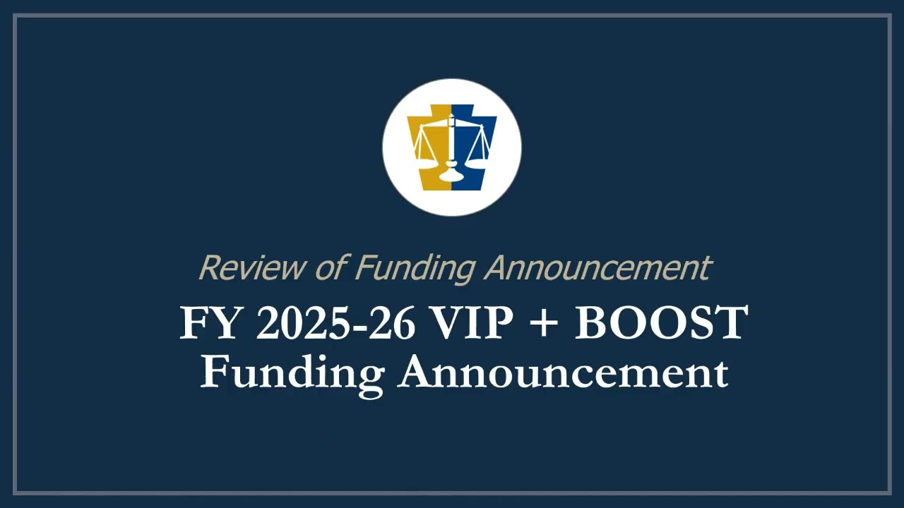 2025 BOOST VIP Funding Announcement Webinar