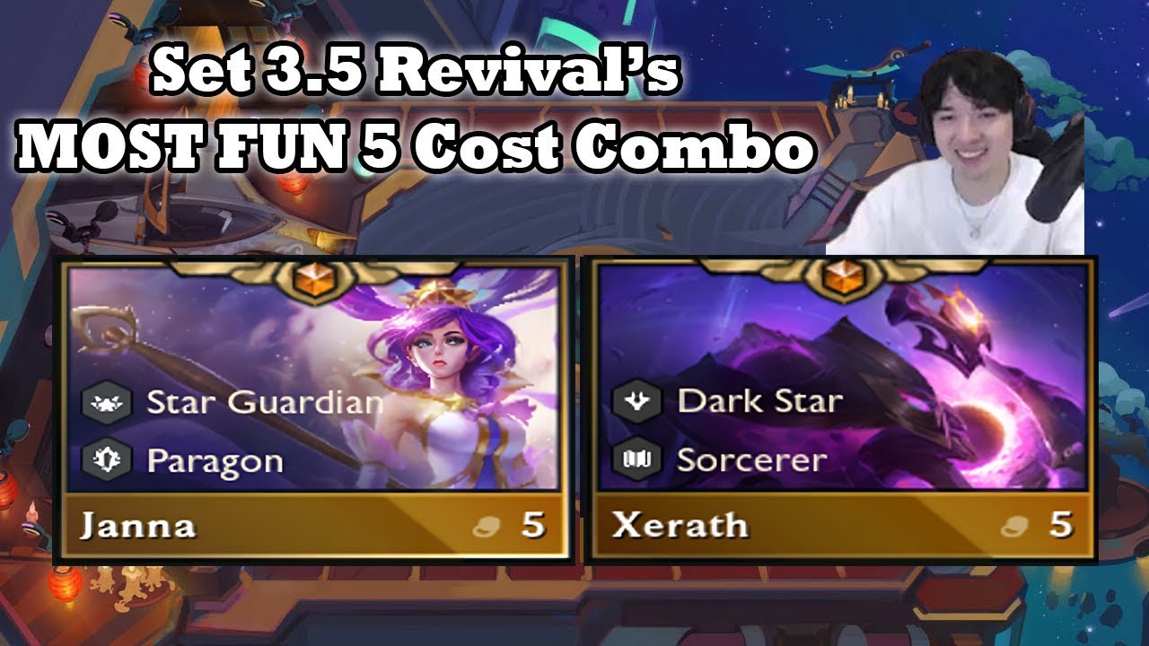 This 5 cost combo wipes boards in one rotation. Janna makes Xerath OP I Set 3.5 TFT Revival PBE