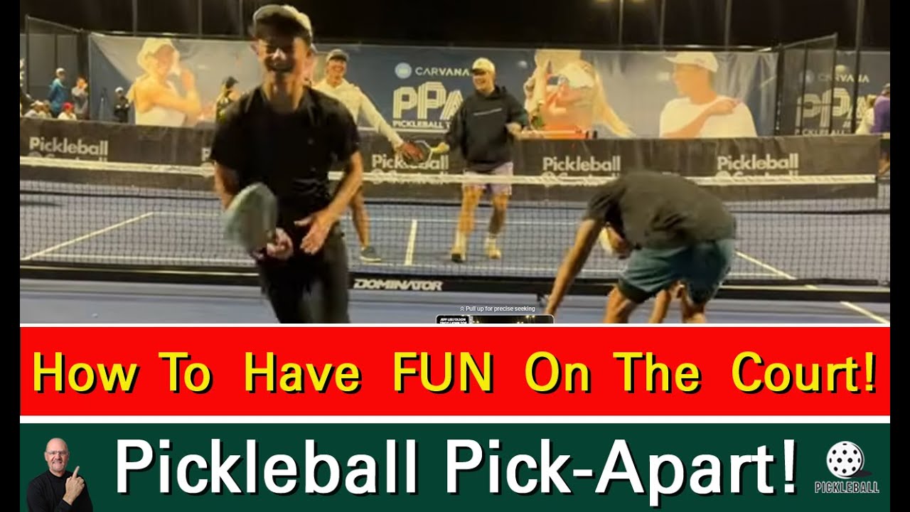 Pickleball Fun! Players Can’t Stop Laughing!