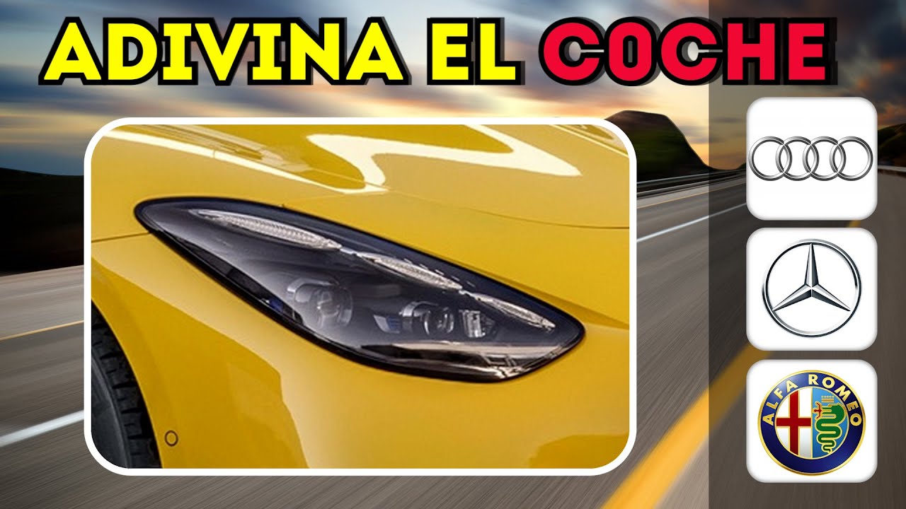 Adivina el coche por los faros | Car Quiz Challenge