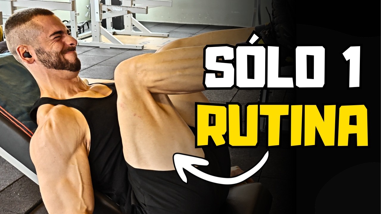 La &Uacute;NICA rutina de PIERNA si ODIAS entrenar pierna