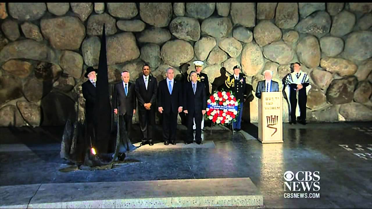 Obama visits Yad Vashem, Israel's official Holocaust memorial