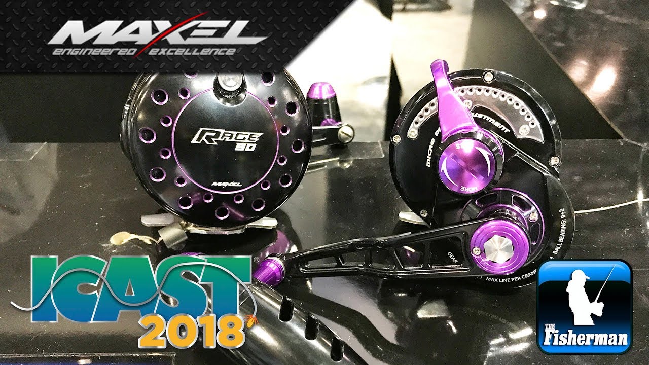 THE FISHERMAN’S ICAST 2018 NEW PRODUCT SHOWCASE - MAXEL REELS