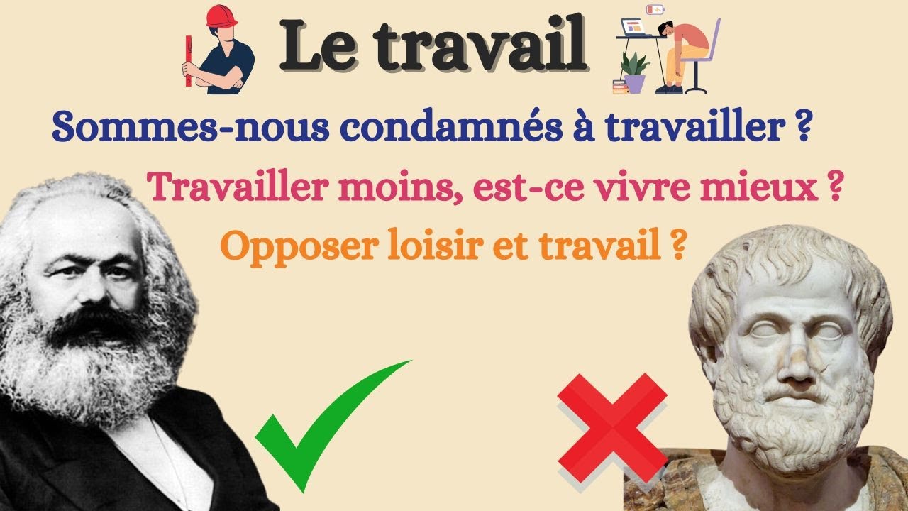 Le travail - Philosophie - Terminale